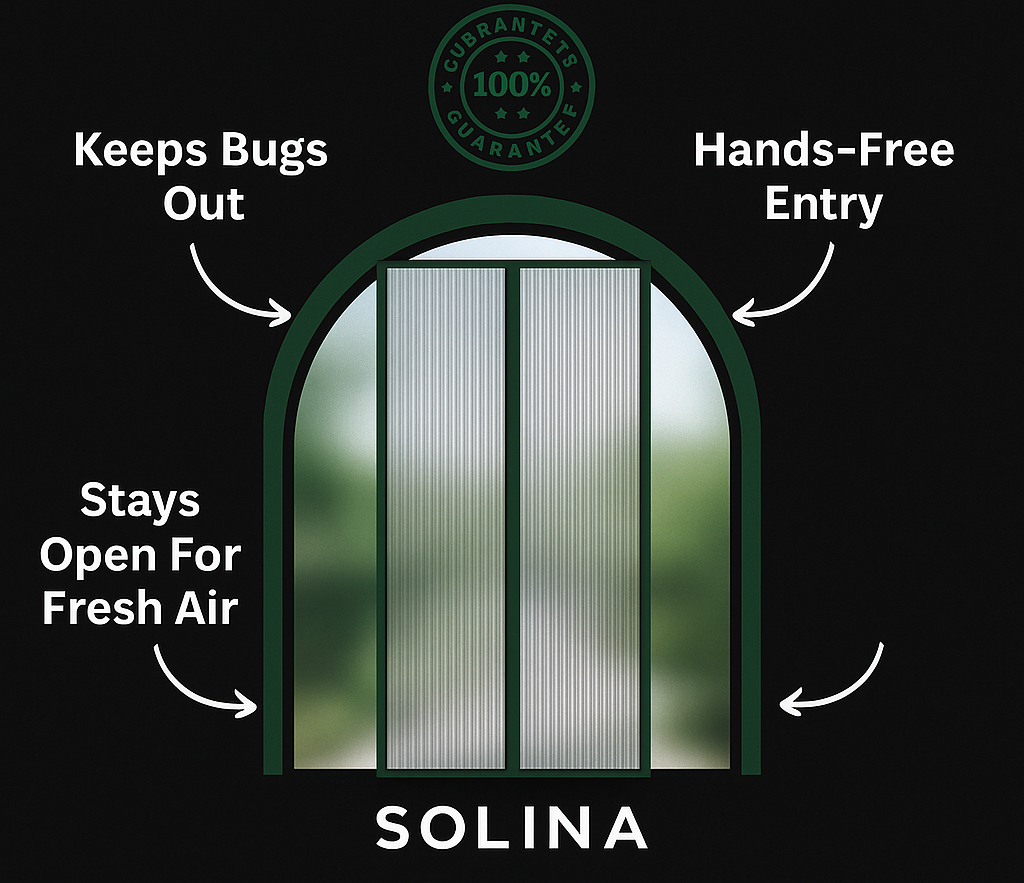 Solina™ Magnetic Screen Door