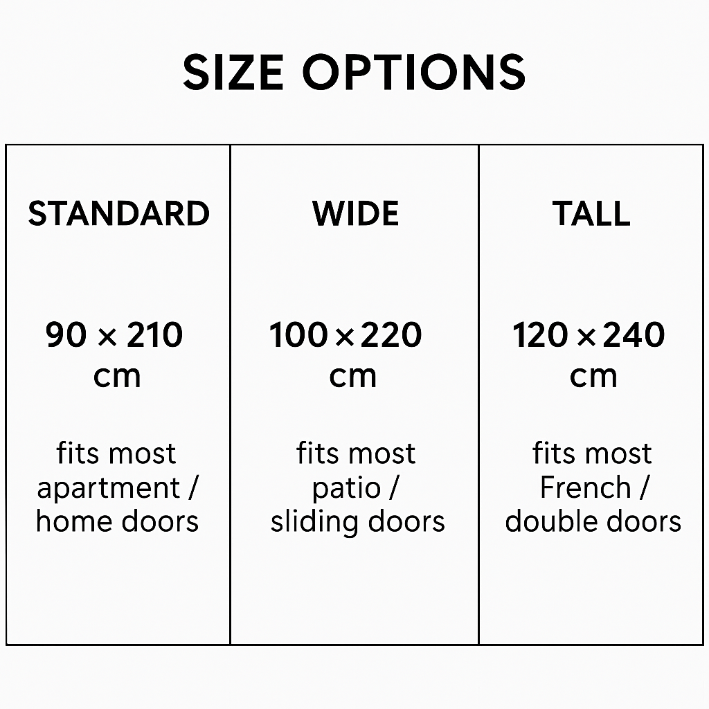 Solina™ Magnetic Screen Door