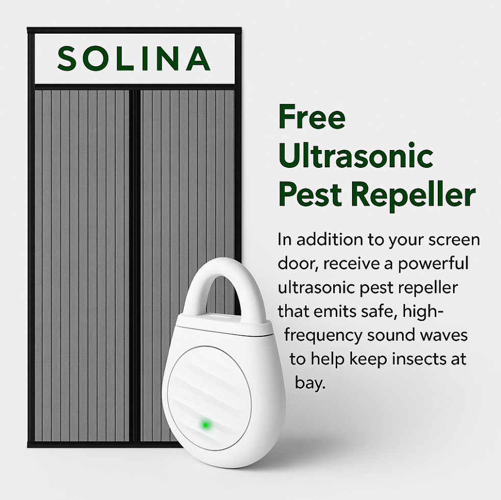 Solina™ Magnetic Screen Door